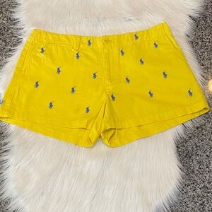 4/$20 yellow Ralph Lauren sport shorts